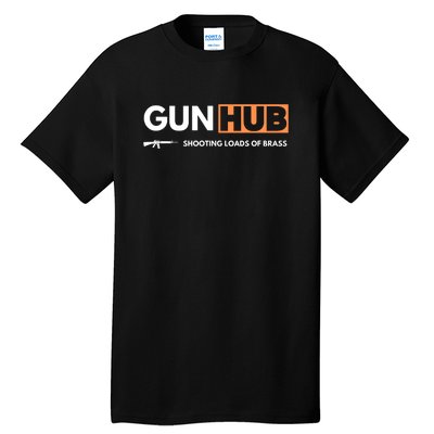 Gun Hub Shooting Loads Of Brass Tall T-Shirt