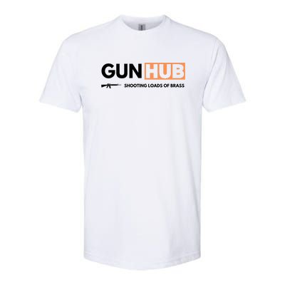 Gun Hub Shooting Loads Of Brass Softstyle CVC T-Shirt