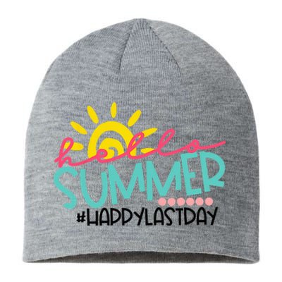 Graduation Hello Summer Happy Last Day Teacher Sustainable Beanie