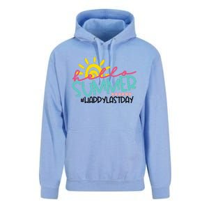 Graduation Hello Summer Happy Last Day Teacher Unisex Surf Hoodie