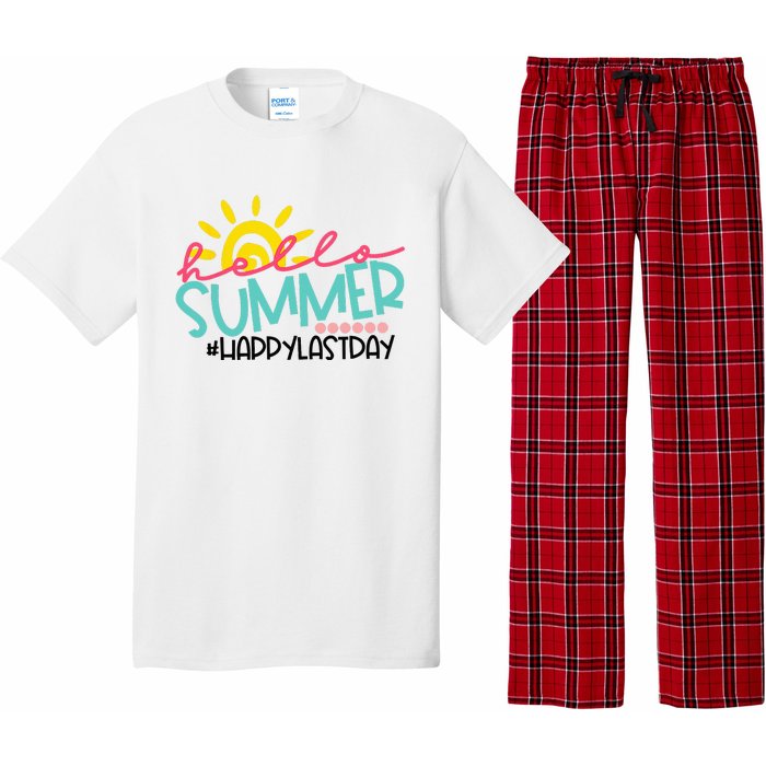 Graduation Hello Summer Happy Last Day Teacher Pajama Set