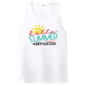 Graduation Hello Summer Happy Last Day Teacher PosiCharge Competitor Tank