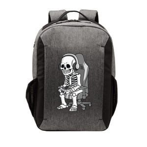 Gaming Halloween Skeleton Scary Gamer Vector Backpack