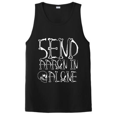 Ghost Hunting Send Aaron In Alone Halloween PosiCharge Competitor Tank