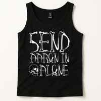 Ghost Hunting Send Aaron In Alone Halloween Tank Top