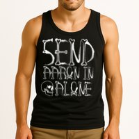 Ghost Hunting Send Aaron In Alone Halloween Tank Top