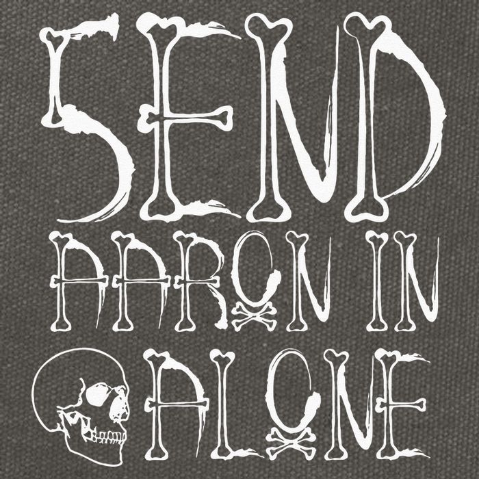 Ghost Hunting Send Aaron In Alone Halloween Cotton Canvas Backpack