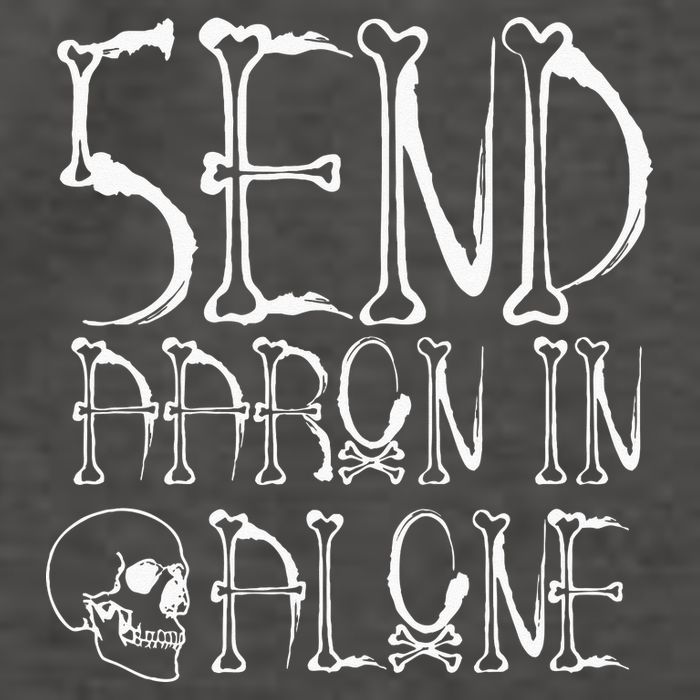 Ghost Hunting Send Aaron In Alone Halloween Vector Backpack