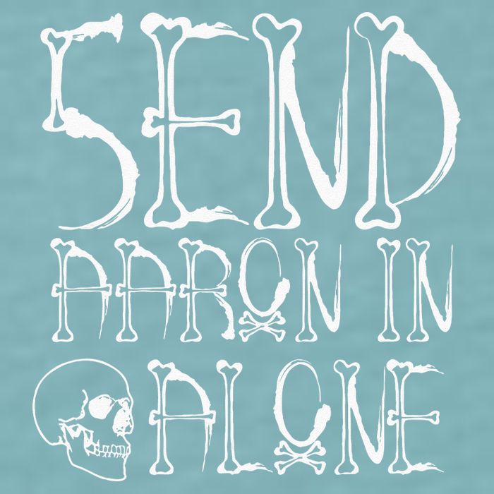Ghost Hunting Send Aaron In Alone Halloween Sueded Cloud Jersey T-Shirt