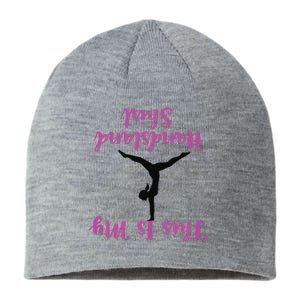 Gymnastics Handstand Shirts This Is My Handstand Sustainable Beanie