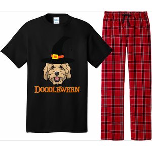 Goldendoodle Halloween Spooky Golden Doodle Dog Gift Pajama Set