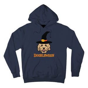 Goldendoodle Halloween Spooky Golden Doodle Dog Gift Tall Hoodie