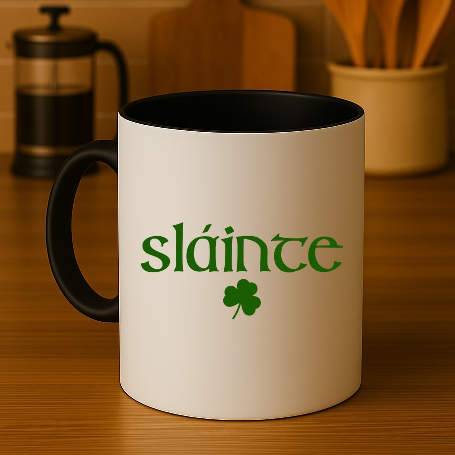 Good Health Slainte St Patrick's Day Mug
