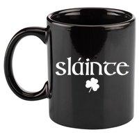 Good Health Slainte St Patrick's Day 11oz C Handle Ceramic Mug