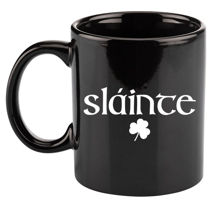 Good Health Slainte St Patrick's Day 11oz C Handle Ceramic Mug