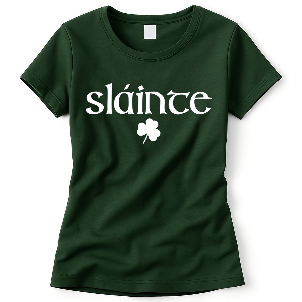 Good Health Slainte St Patrick's Day Womens T-Shirt