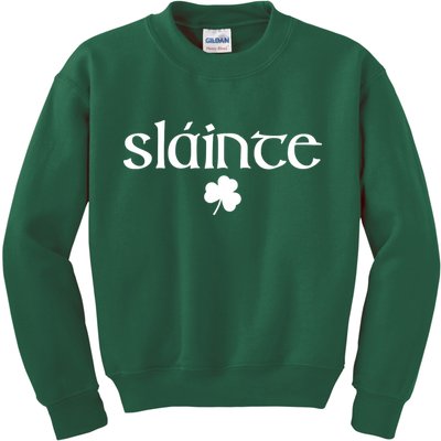 Good Health Slainte St Patrick's Day Kids Sweatshirt