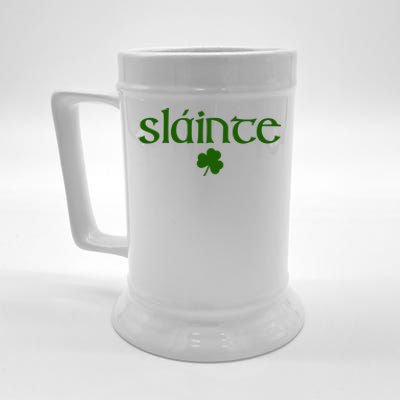 Good Health Slainte St Patrick's Day Beer Stein