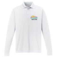 Graduation Hello Summer Happy Last Day Teacher Performance Long Sleeve Polo