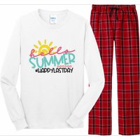 Graduation Hello Summer Happy Last Day Teacher Long Sleeve Pajama Set