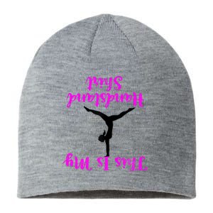 Gymnastics Handstand Shirt This Is My Handstand TShirt Sustainable Beanie