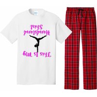 Gymnastics Handstand Shirt This Is My Handstand TShirt Pajama Set