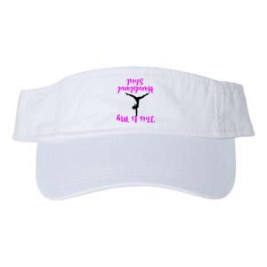 Gymnastics Handstand Shirt This Is My Handstand TShirt Valucap Bio-Washed Visor