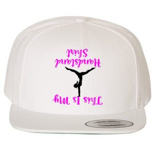 Gymnastics Handstand Shirt This Is My Handstand TShirt Wool Snapback Cap