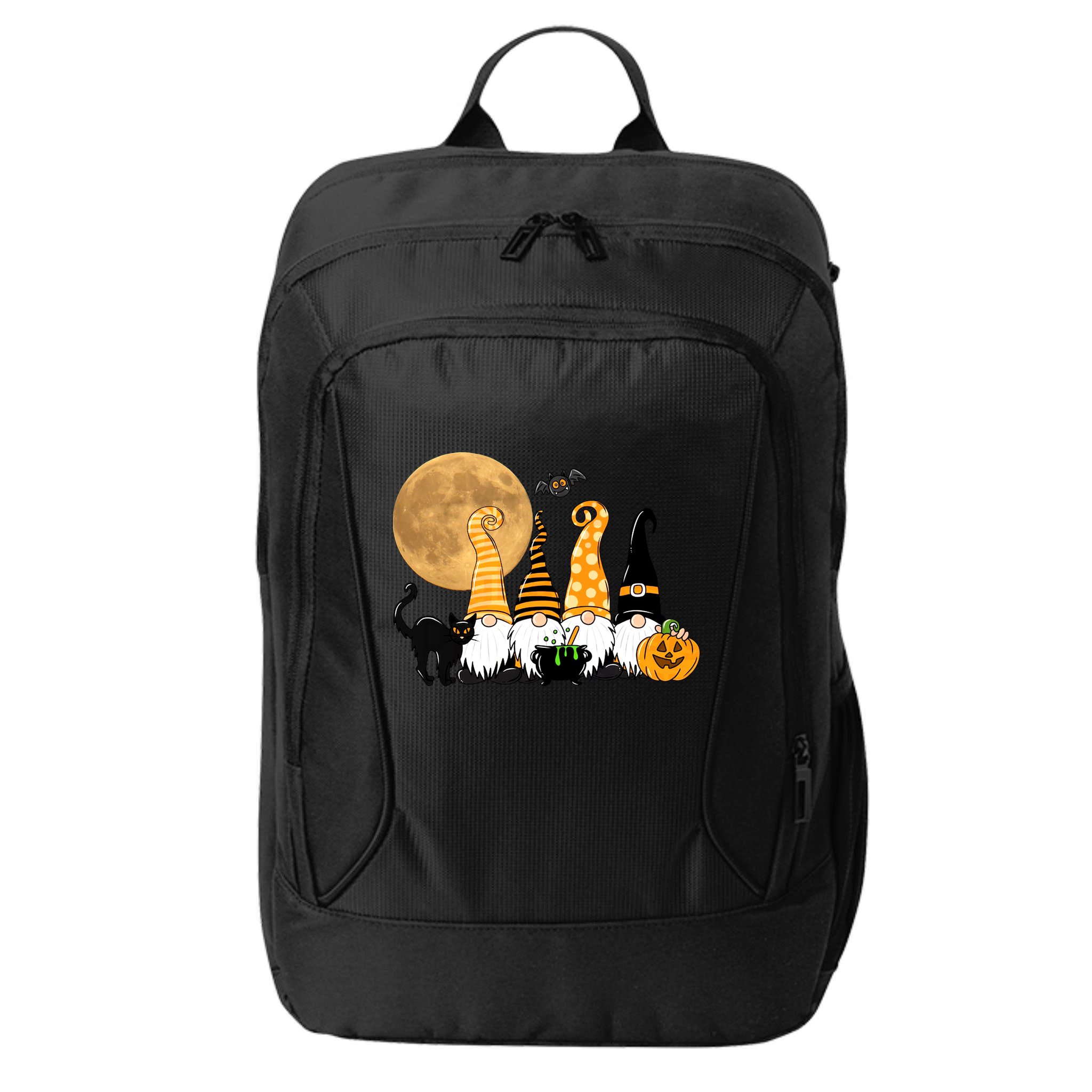 Gnome Halloween Squad Festive City Backpack