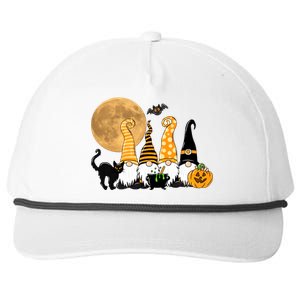 Gnome Halloween Squad Festive Snapback Five-Panel Rope Hat