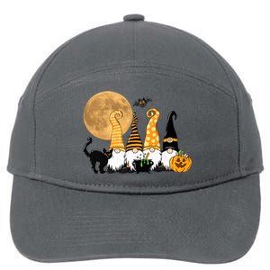 Gnome Halloween Squad Festive 7-Panel Snapback Hat