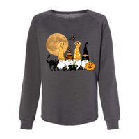 Gnome Halloween Squad Festive Womens California Wash Sweatshirt