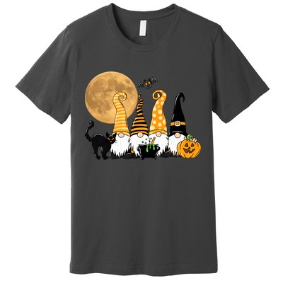 Gnome Halloween Squad Festive Premium T-Shirt
