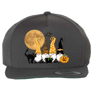 Gnome Halloween Squad Festive Wool Snapback Cap