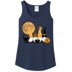 Gnome Halloween Squad Festive Ladies Essential Tank