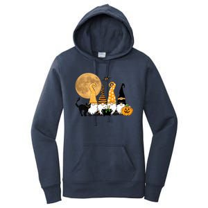 Gnome Halloween Squad Festive Women's Pullover Hoodie