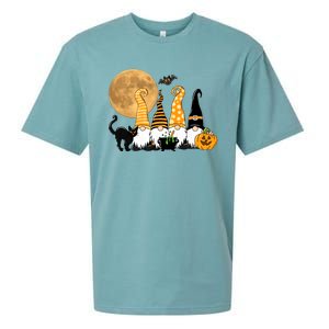 Gnome Halloween Squad Festive Sueded Cloud Jersey T-Shirt