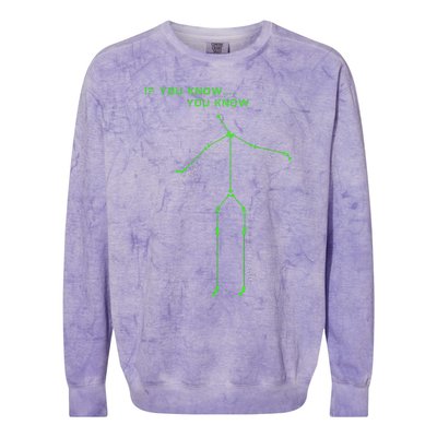 Ghost Hunting Sls Camera Stick Man Novelty Spooky Colorblast Crewneck Sweatshirt