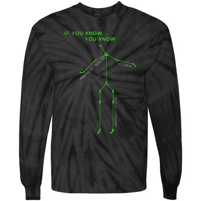 Ghost Hunting Sls Camera Stick Man Novelty Spooky Tie-Dye Long Sleeve Shirt