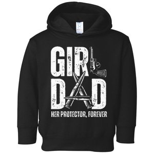 GirlDad Her Solder Forever Proud Fathers Day Dad Toddler Hoodie