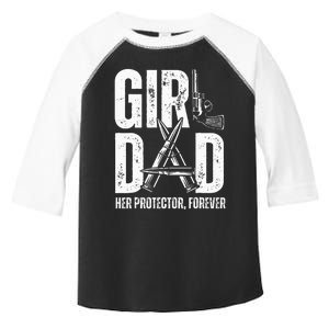 GirlDad Her Solder Forever Proud Fathers Day Dad Toddler Fine Jersey T-Shirt