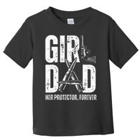 GirlDad Her Solder Forever Proud Fathers Day Dad Toddler T-Shirt