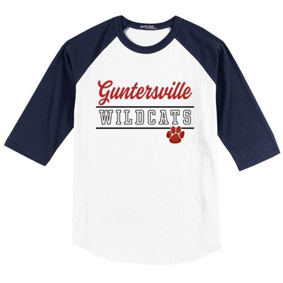 Guntersville High School Wildcats Great Gift C4 Baseball Sleeve Shirt