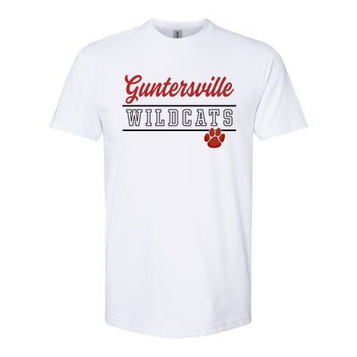 Guntersville High School Wildcats Great Gift C4 Softstyle CVC T-Shirt