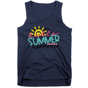 Graduation Hello Summer Happy Last Day Teacher Tank Top