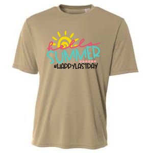 Graduation Hello Summer Happy Last Day Teacher Cooling Performance Crew T-Shirt