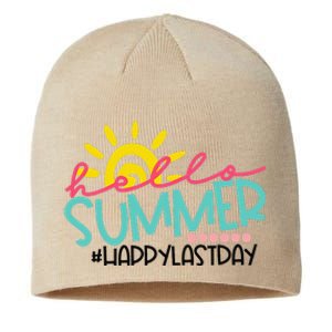 Graduation Hello Summer Happy Last Day Teacher Sustainable Beanie