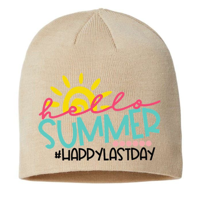 Graduation Hello Summer Happy Last Day Teacher Sustainable Beanie