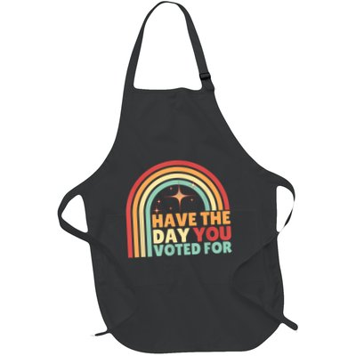 Groovy Have The Day You Voted For Retro Apron