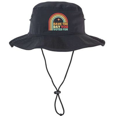 Groovy Have The Day You Voted For Retro Bucket Hat